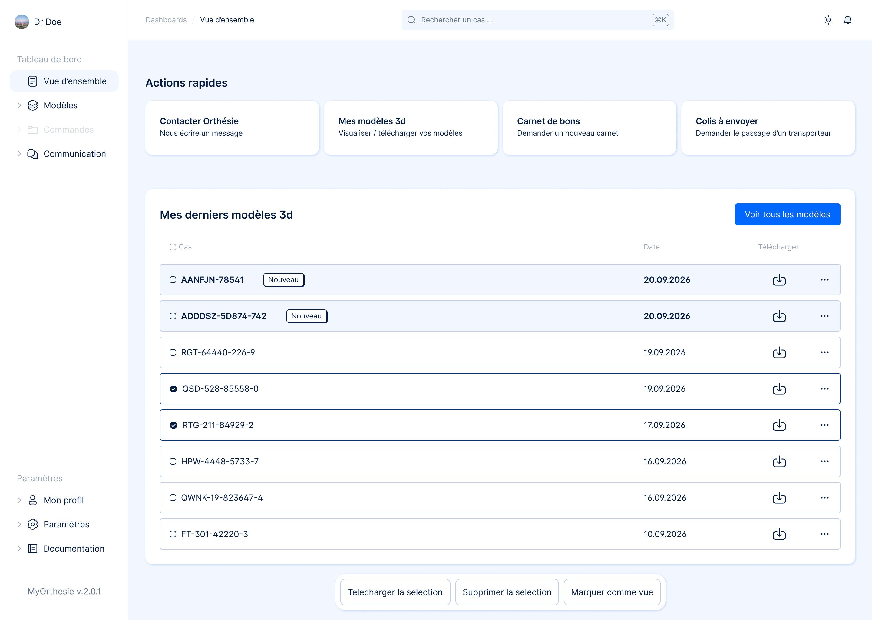 MyOrthésie : Notre laboratoire,  connecté à votre cabinet.